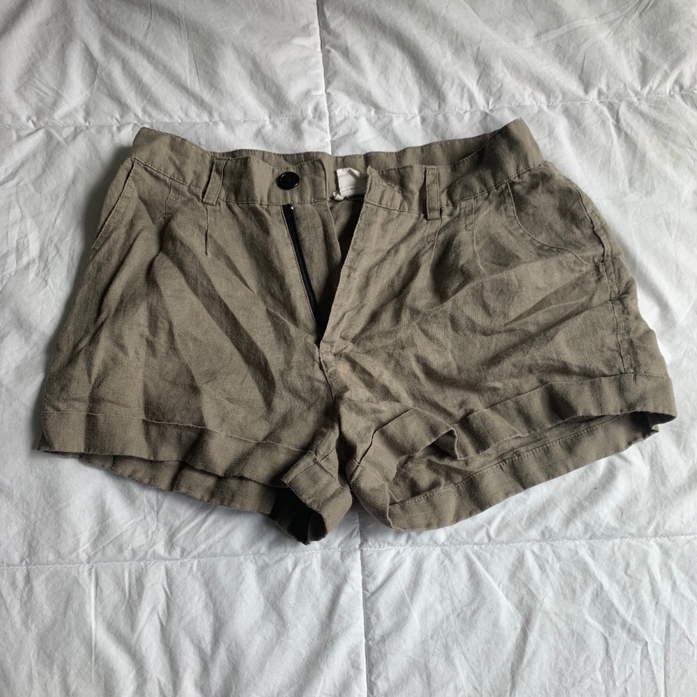 High waisted shorts
